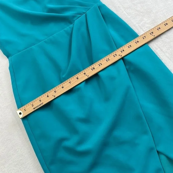 Black Halo 6 Teal Aqua Blue‎ Dress